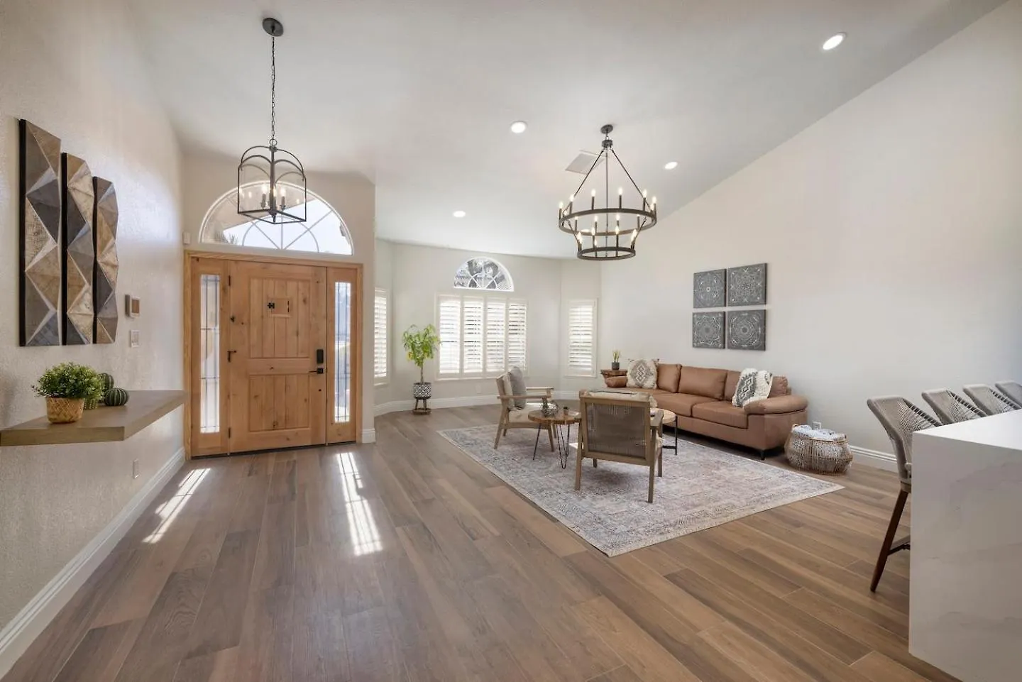 Brand New Listing Modern Hacienda Home Heated Pool Las Vegas